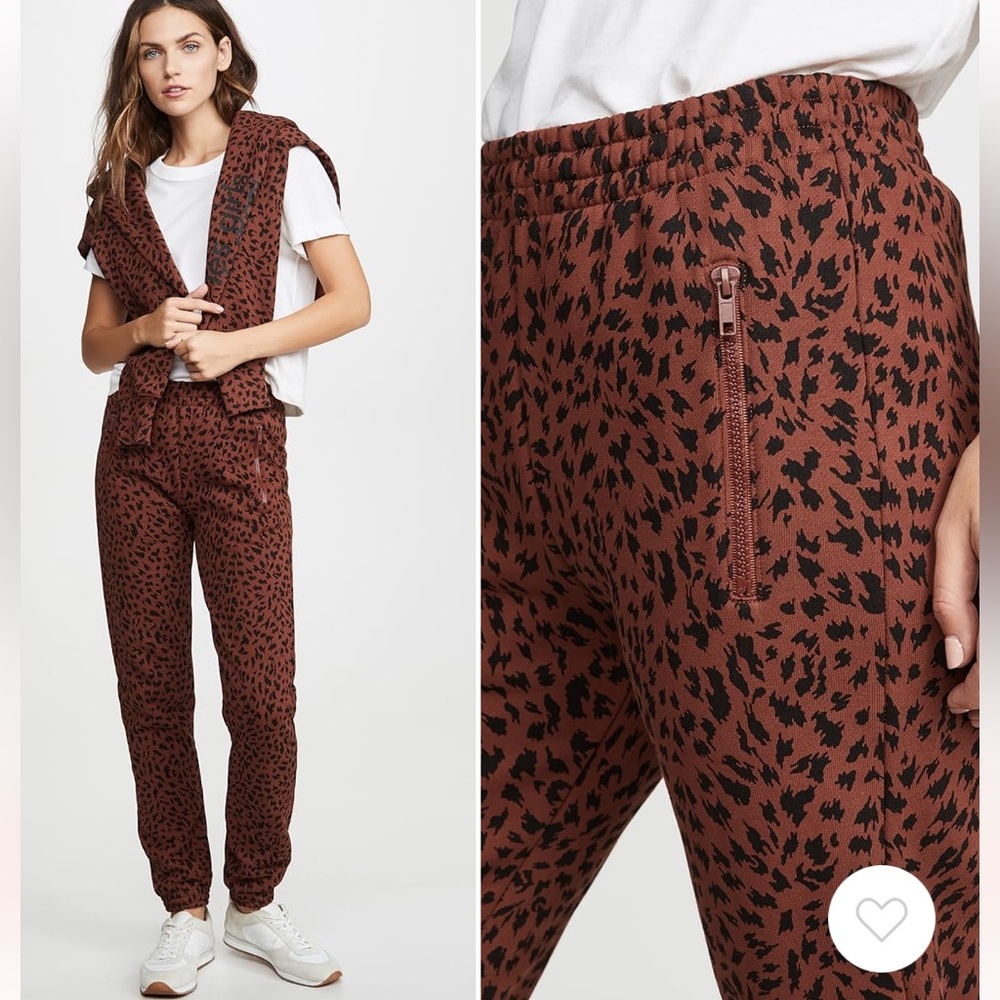 Les Girls Les Boys Brushbacks Slim Track Pants